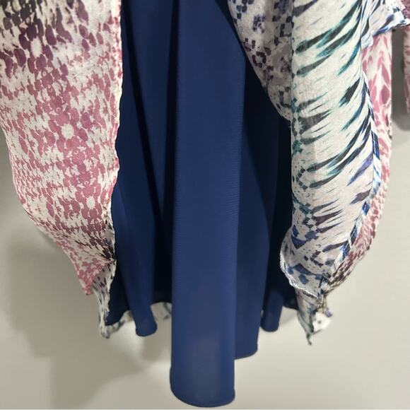 Ramy Brook Kayden Ruffle Midi Dress Size Medium - Picture 10 of 13